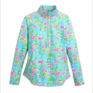 Lilly Pulitzer x Disney Skipper Popover Size Large Mickey & Minnie Tropical NWT